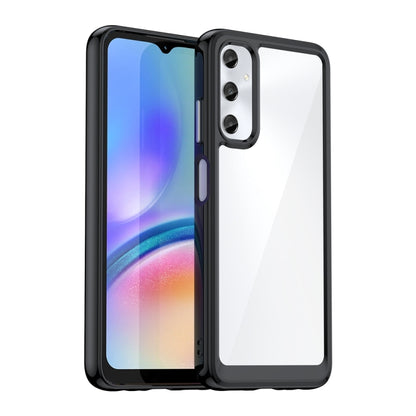 For Samsung Galaxy M14 4G Colorful Series Acrylic Hybrid TPU Phone Case(Black) - Galaxy Phone Cases by buy2fix | Online Shopping UK | buy2fix