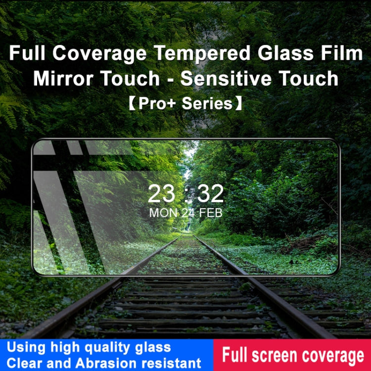 For vivo iQOO Z9x 5G imak 9H Surface Hardness Full Screen Tempered Glass Film Pro+ Series - vivo Tempered Glass by imak | Online Shopping UK | buy2fix