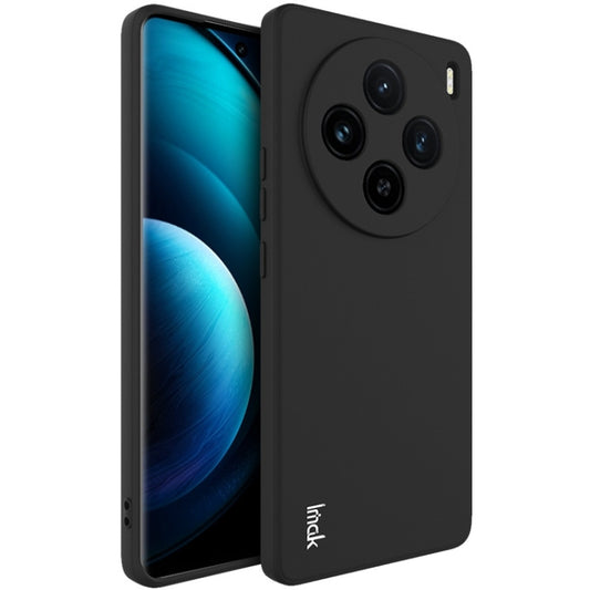 For vivo X100 5G imak UC-4 Series Straight Edge TPU Phone Case(Black) - X100 Cases by imak | Online Shopping UK | buy2fix