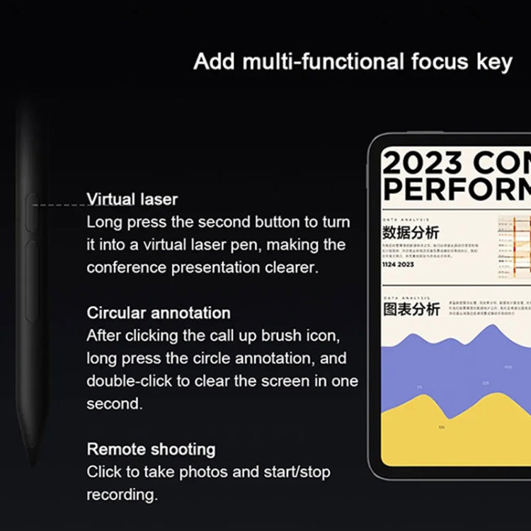 Original Xiaomi Focus Stylus Pen for Xiaomi Mi Pad 6 Max 14 / Xiaomi Pad 6S Pro 12.4 - Stylus Pen by Xiaomi | Online Shopping UK | buy2fix