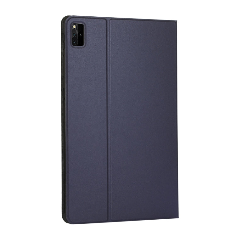 For Lenovo Tab M11 / Xiaoxin Pad 11 2024 Voltage Elastic Texture Flip Tablet Leather Case(Dark Blue) - Lenovo by buy2fix | Online Shopping UK | buy2fix