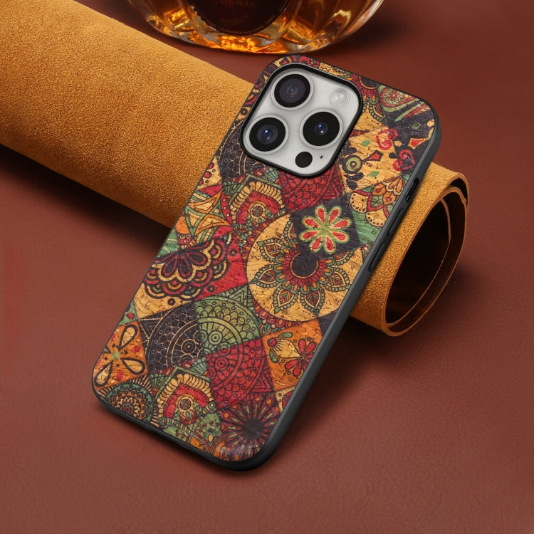 For iPhone 16 Pro Four Seasons Flower Language Series TPU Phone Case(Autumn Yellow) - iPhone 16 Pro Cases by buy2fix | Online Shopping UK | buy2fix