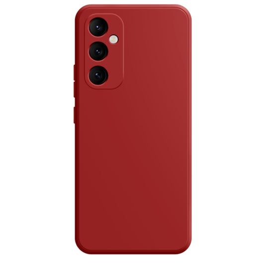 For Samsung Galaxy A05S Imitation Liquid Silicone Phone Case(Dark Red) - Galaxy Phone Cases by buy2fix | Online Shopping UK | buy2fix