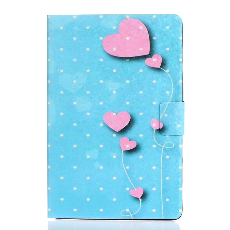 For Lenovo Tab M11/ Xiaoxin Pad 11 2024 Voltage Coloured Drawing Smart Leather Tablet Case(Love Balloons) - Lenovo by buy2fix | Online Shopping UK | buy2fix