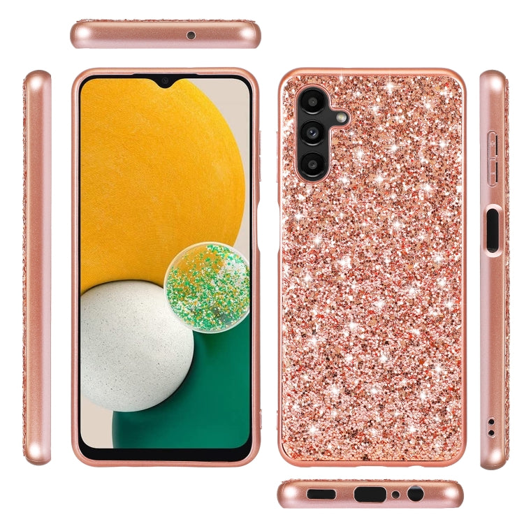 For Samsung Galaxy A15 5G Glitter Powder TPU Phone Case(Gold) - Galaxy Phone Cases by buy2fix | Online Shopping UK | buy2fix