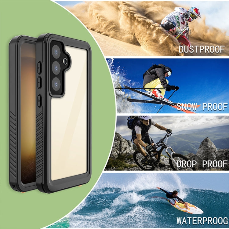 For Samsung Galaxy S24+ 5G RedPepper IP68 Waterproof Phone Case(Black) - Galaxy S24+ 5G Cases by RedPepper | Online Shopping UK | buy2fix