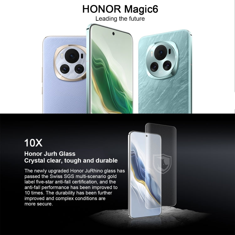 Honor Magic6, 16GB+256GB , 6.78 inch Magic OS 8.0 Snapdragon 8 Gen 3 Octa Core up to 3.3GHz, Network: 5G, OTG, NFC, Support Google Play(Purple) - Honor by Huawei | Online Shopping UK | buy2fix