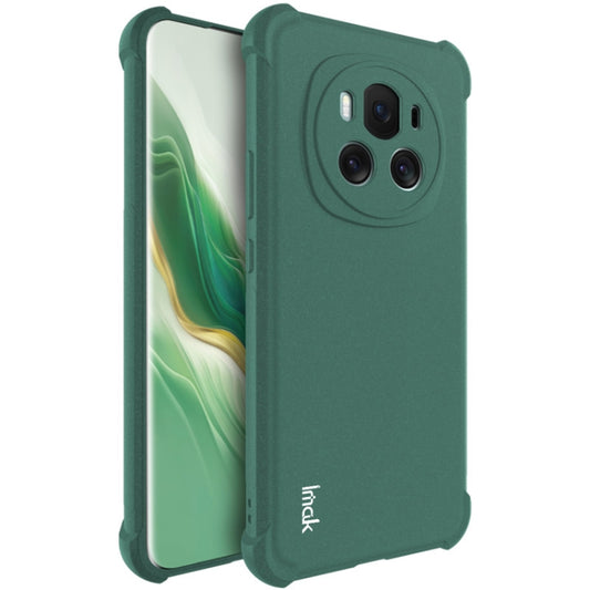 For Honor Magic6 5G imak Shockproof Airbag TPU Phone Case(Matte Green) - Honor Cases by imak | Online Shopping UK | buy2fix