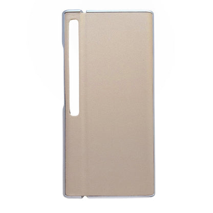 For Huawei Mate Xs 2 Morandi Pearlescent Paint Shockproof Phone Case(Gold) - Huawei Cases by buy2fix | Online Shopping UK | buy2fix