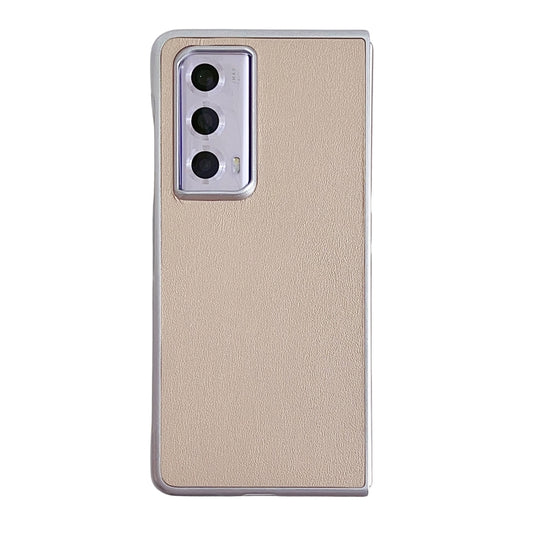 For Honor Magic Vs2 Morandi Pearlescent Paint Shockproof Phone Case(Gold) - Honor Cases by buy2fix | Online Shopping UK | buy2fix