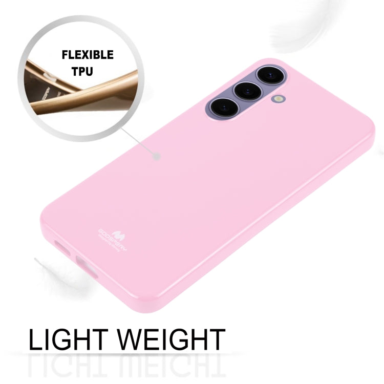 For Samsung Galaxy S24+ 5G GOOSPERY PEARL JELLY Shockproof TPU Phone Case(Pink) - Galaxy S24+ 5G Cases by GOOSPERY | Online Shopping UK | buy2fix