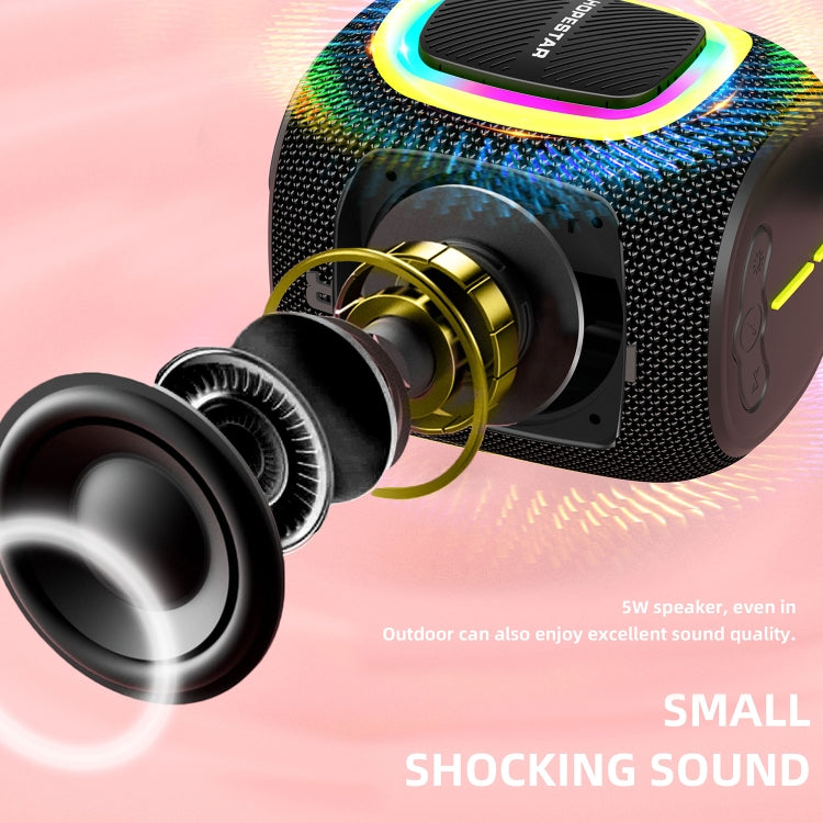 HOPESTAR P66 5W Portable Wireless Bluetooth Speaker(Purple) - Waterproof Speaker by HOPESTAR | Online Shopping UK | buy2fix