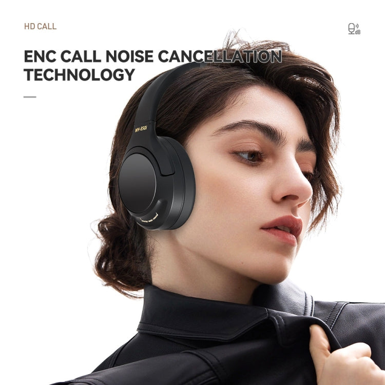 WH850i ANC Active Noise Reduction Over-Ear Bluetooth Headphone(Black) - Headset & Headphone by buy2fix | Online Shopping UK | buy2fix