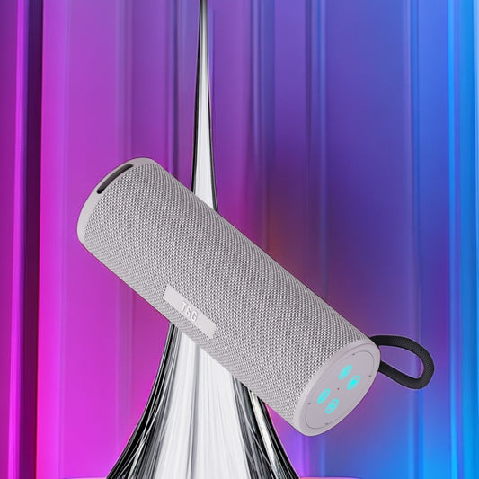 T&G TG-421 RGB BT Outdoor Waterproof Speakers(Silver) - Desktop Speaker by T&G | Online Shopping UK | buy2fix