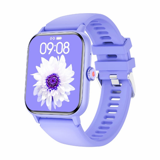 QS13 1.83 inch BT5.2 Smart Sport Watch, Support Bluetooth Call / Sleep / Blood Sugar / Blood Oxygen / Heart Rate / Blood Pressure Health Monitor(Purple) - Smart Watches by buy2fix | Online Shopping UK | buy2fix