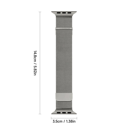 For Apple Watch SE 2023 40mm DUX DUCIS Milanese Pro Series Stainless Steel Watch Band(Graphite) - Watch Bands by DUX DUCIS | Online Shopping UK | buy2fix