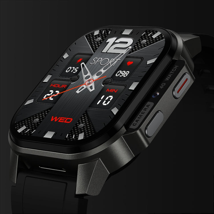 LEMFO DM62 2.13 inch AMOLED Square Screen Smart Watch Android 8.1, Specification:2GB+16GB(Black) - Android Watch by LEMFO | Online Shopping UK | buy2fix