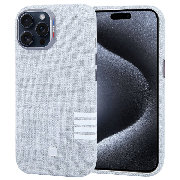 For iPhone 15 Pro TGVIS Vida Series MagSafe Magnetic Phone Case(Grey) - iPhone 15 Pro Cases by TGVIS | Online Shopping UK | buy2fix