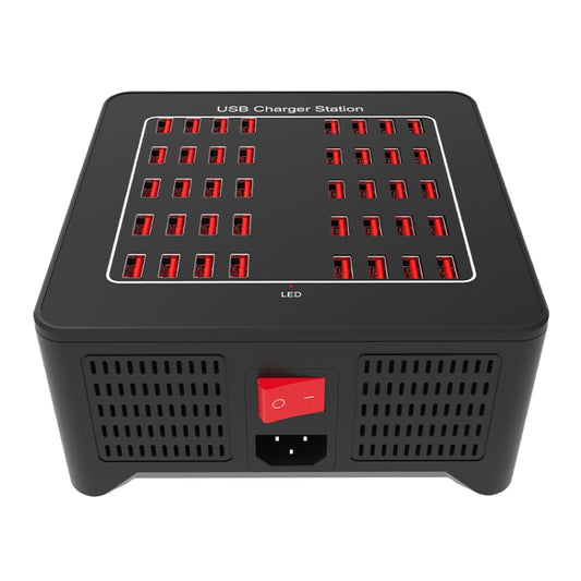 YFY-A76 200W 40 Ports USB Smart Charging Station(UK Plug) - Multifunction Charger by buy2fix | Online Shopping UK | buy2fix