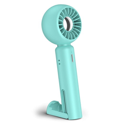 TGVIS Handheld & Invisible Stand Mini Electric Fan(Green) - Electric Fans by TGVIS | Online Shopping UK | buy2fix