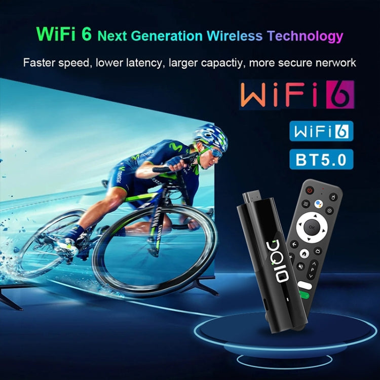 LEMFO DQ10 Allwinner H618 Quad Core ARM Cortex A53 8K HD Android TV Stick, RAM:4GB+32GB(US Plug) - Android TV Sticks by LEMFO | Online Shopping UK | buy2fix