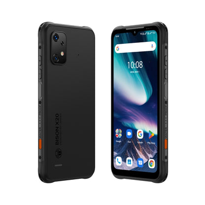 [HK Warehouse] UMIDIGI BISON X20, 6GB+128GB , Face ID & Side Fingerprint Identification, 6.53 inch Android 13 MediaTek Helio P60 Octa Core, Network: 4G(Graphite Black) - UMIDIGI by UMIDIGI | Online Shopping UK | buy2fix