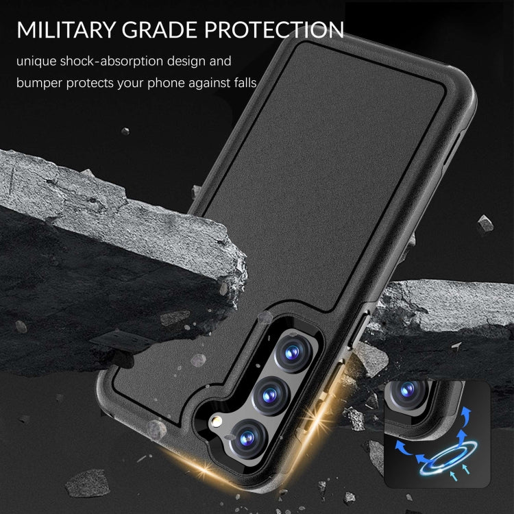 For Samsung Galaxy S23+ 5G RedPepper Armor PC Hybrid TPU Phone Case(Black) - Galaxy S23+ 5G Cases by RedPepper | Online Shopping UK | buy2fix