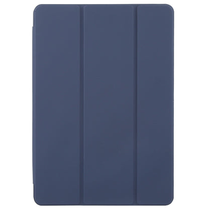 For Huawei MatePad Pro 11 2022/2024 Tri-fold Silicone Leather Tablet Case(Dark Blue) - Huawei by buy2fix | Online Shopping UK | buy2fix