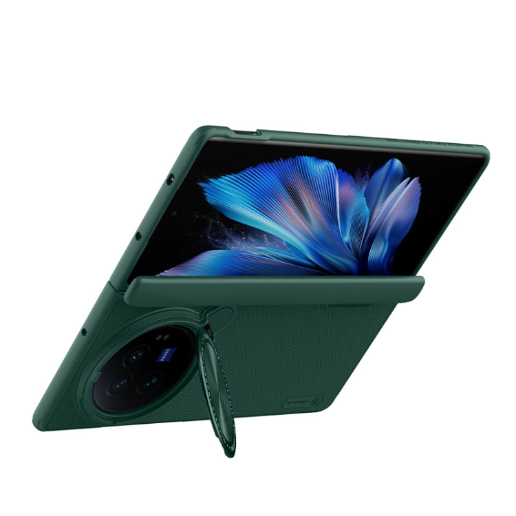 For vivo X Fold3 Pro NILLKIN Super Frosted Shield Prop PC + TPU Phone Case(Green) - vivo Cases by NILLKIN | Online Shopping UK | buy2fix