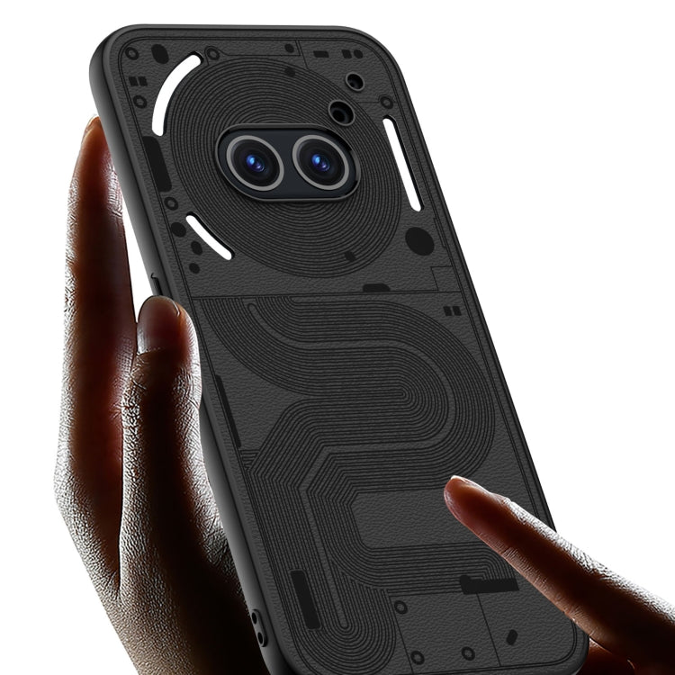 For Nothing Phone 2A GKK Skin Feel Leather Phone Case(Carbon Fiber Texture) - More Brand by GKK | Online Shopping UK | buy2fix