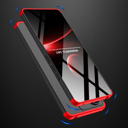 For Xiaomi Redmi Note 13 Pro 5G GKK Three Stage Splicing Full Coverage PC Phone Case(Black Red) - Xiaomi Cases by GKK | Online Shopping UK | buy2fix