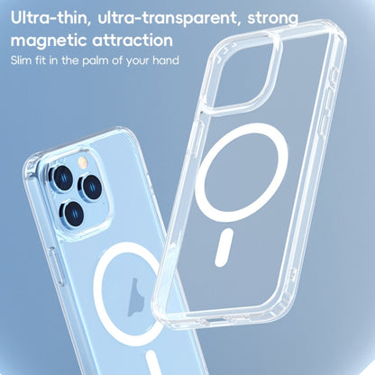 For iPhone 15 Pro Max ZGA Magsafe Clear PC Hybrid TPU Phone Case(Transparent) - iPhone 15 Pro Max Cases by ZGA | Online Shopping UK | buy2fix