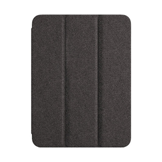 For iPad 10.2 2021/2020/2019 ZGA Tri-Fold Voltage Smart Leather Tablet Case(Grey) - iPad 10.2 Cases by ZGA | Online Shopping UK | buy2fix