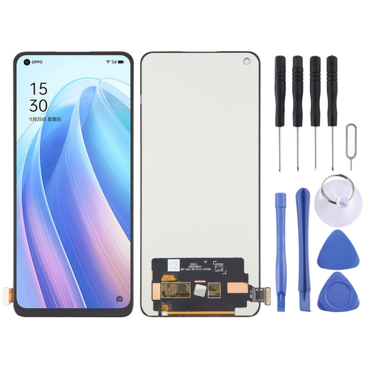 For OPPO Reno7 Pro 5G TFT Material OEM LCD Screen with Digitizer Full Assembly - LCD Screen by buy2fix | Online Shopping UK | buy2fix