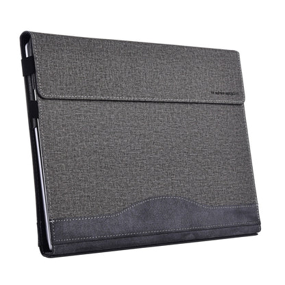 For Lenovo ThinkPad X1 Carbon 14 Gen 6 Cloth Texture Laptop Leather Protective Case(Space Ash) - Other by buy2fix | Online Shopping UK | buy2fix