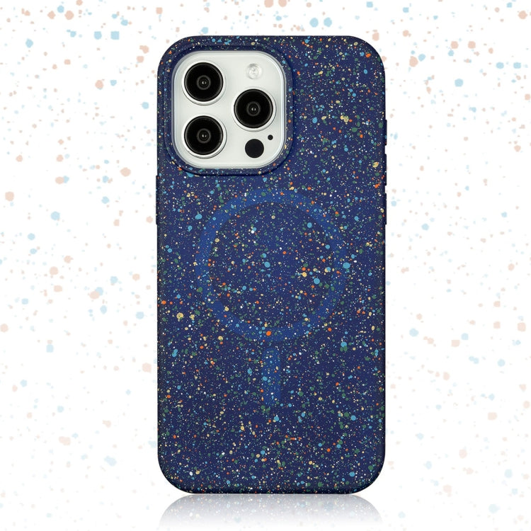 For iPhone 12 Pro Max Colorful Frosted Magsafe PC Hybrid TPU Phone Case(Blue) - iPhone 12 Pro Max Cases by buy2fix | Online Shopping UK | buy2fix