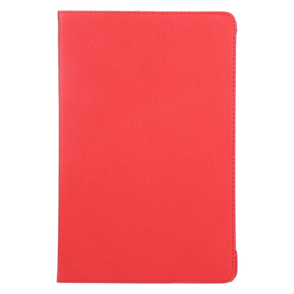 For iPad Air 13 2024 360 Degree Rotation Litchi Texture Leather Tablet Case with Holder(Red) - iPad Air 13 2024 Cases by buy2fix | Online Shopping UK | buy2fix