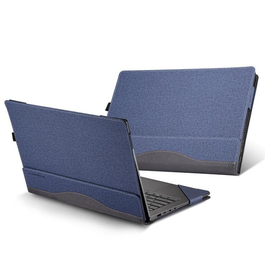 For HP EliteBook 845 / 840 14 inch G11 Leather Laptop Shockproof Protective Case(Dark Blue) - Screen & Keyboard Cover by buy2fix | Online Shopping UK | buy2fix