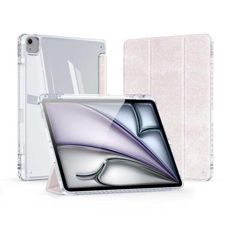 For iPad Air 13 2024 / 2025 DUX DUCIS Unid Series PU+TPU Smart Tablet Case(Pink) - iPad Air 13 2025 / 2024 Cases by DUX DUCIS | Online Shopping UK | buy2fix