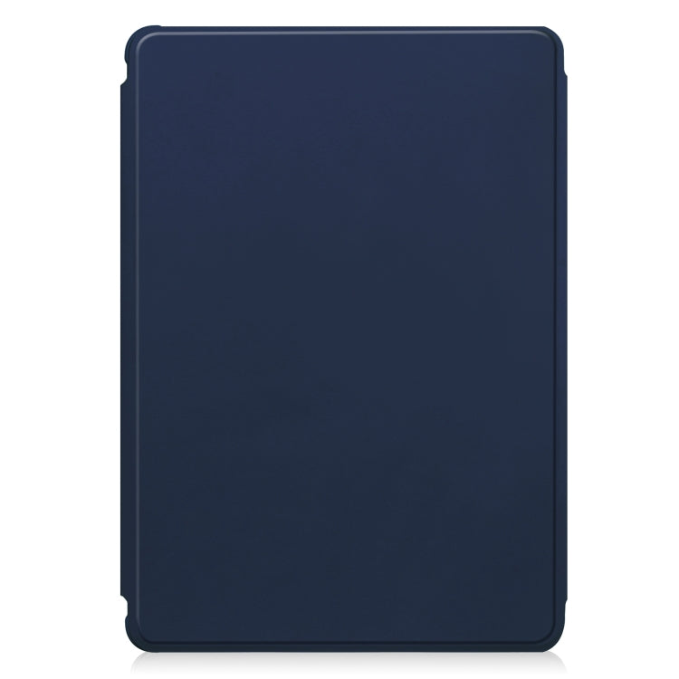 For iPad Air 11 2025 / 2024 Transparent Rotation Smart Leather Tablet Case(Dark Blue) - iPad Air 11 2025 / 2024 Cases by buy2fix | Online Shopping UK | buy2fix