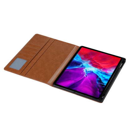 For iPad Pro 11 2024 Knead Skin Texture Horizontal Flip Leather Smart Tablet Case(Wine Red) - iPad Pro 11 2024 Cases by buy2fix | Online Shopping UK | buy2fix