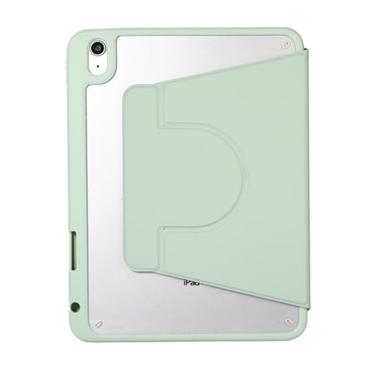 For iPad Pro 13 2024 2 in 1 Acrylic Split Rotating Leather Tablet Case(Matcha Green) - iPad Pro 13 2024 Cases by buy2fix | Online Shopping UK | buy2fix