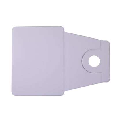 For iPad Pro 13 2024 2 in 1 Acrylic Split Rotating Leather Tablet Case(Lavender) - iPad Pro 13 2024 Cases by buy2fix | Online Shopping UK | buy2fix