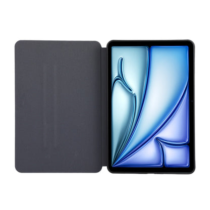 For iPad Air 11 2024 / Air 11 2025 TPU Flip Tablet Protective Leather Case(Black) - iPad Air 11 2025 / 2024 Cases by buy2fix | Online Shopping UK | buy2fix