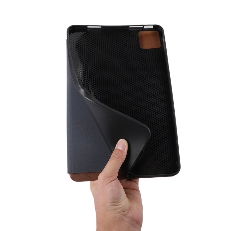 For iPad Air 11 2024 / Air 11 2025 TPU Flip Tablet Protective Leather Case(Black) - iPad Air 11 2025 / 2024 Cases by buy2fix | Online Shopping UK | buy2fix