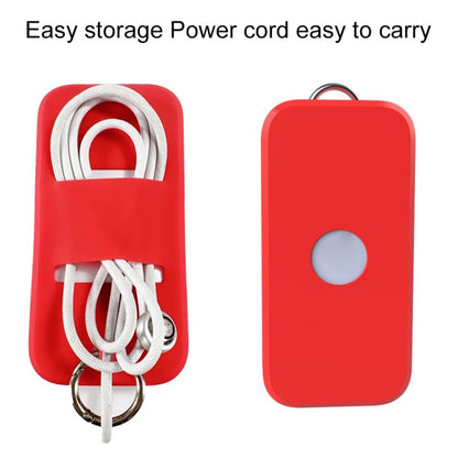 For Apple Vision Pro Accessories Power Silicone Protective Case(Red) - VR Accessories by buy2fix | Online Shopping UK | buy2fix
