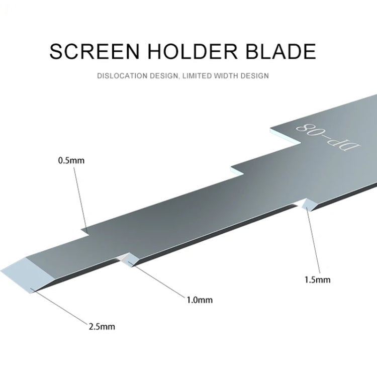 5pcs Mijing DP-08 Screen Holder Blade - Tool Kits by MIJING | Online Shopping UK | buy2fix