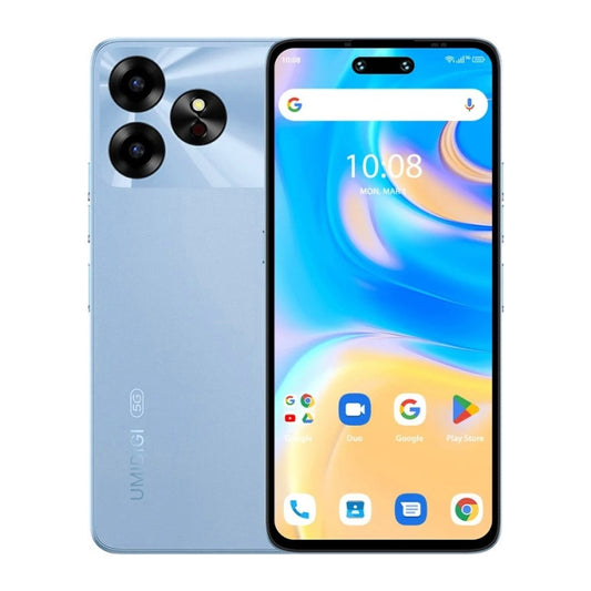 [HK Warehouse] UMIDIGI G6 5G, 6GB+128GB, Face ID Identification, 6.6 inch UMIDIGI OS Dimensity 6100+ 5G Octa Core, Network: 5G(Ice Blue) - UMIDIGI by UMIDIGI | Online Shopping UK | buy2fix