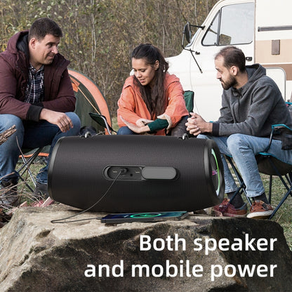 Zealot S87 80W Portable Outdoor Bluetooth Speaker with RGB Light(Camouflage) - Waterproof Speaker by ZEALOT | Online Shopping UK | buy2fix