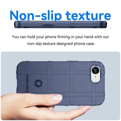 For iPhone SE 2024 Full Coverage Shockproof TPU Phone Case(Blue) - More iPhone Cases by buy2fix | Online Shopping UK | buy2fix